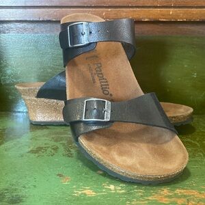 Papillio- Size 40, Ladies 9- Wedge Sandal 

Made in Portugal, By Birkenstock